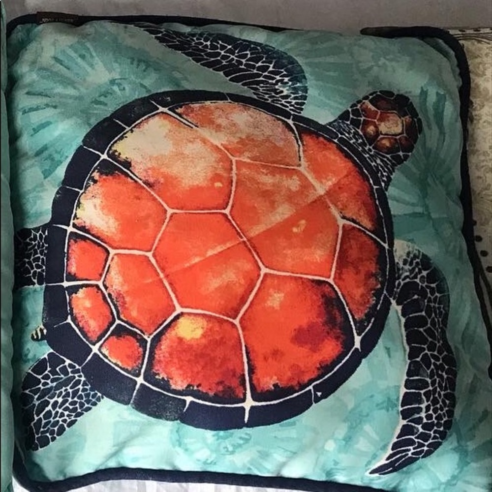 Cute turtle pillow